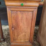 Bedside louis philippe in walnut and marble