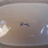 Dish faience of rouen