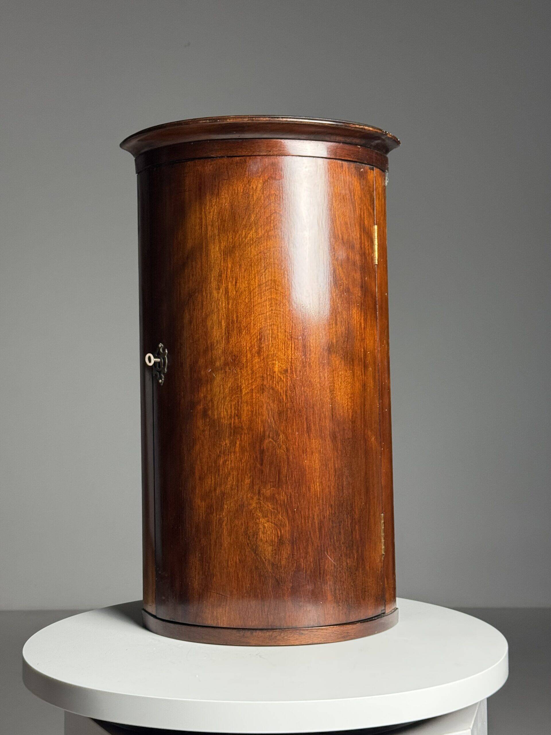 Mahogany wall cabinet 19th century
