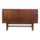 Teak highboard by Jensen & Mølholm (Denmark, 1960s).