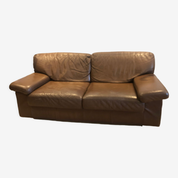 Leather sofa