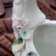 Vide poche cygne Capodimonte