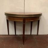 Console with Napoleon III style system in mahogany XIX century
