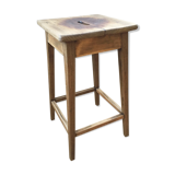 Oak workshop stool