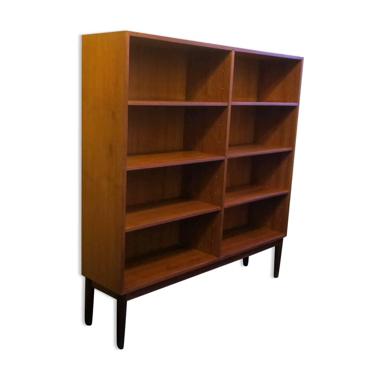 Mid century danish teak bookshelf 1960s