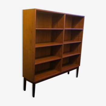 Mid century danish teak bookshelf 1960s