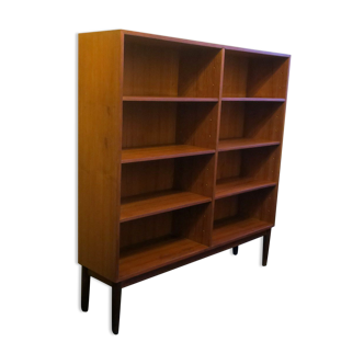 Mid century danish teak bookshelf 1960s