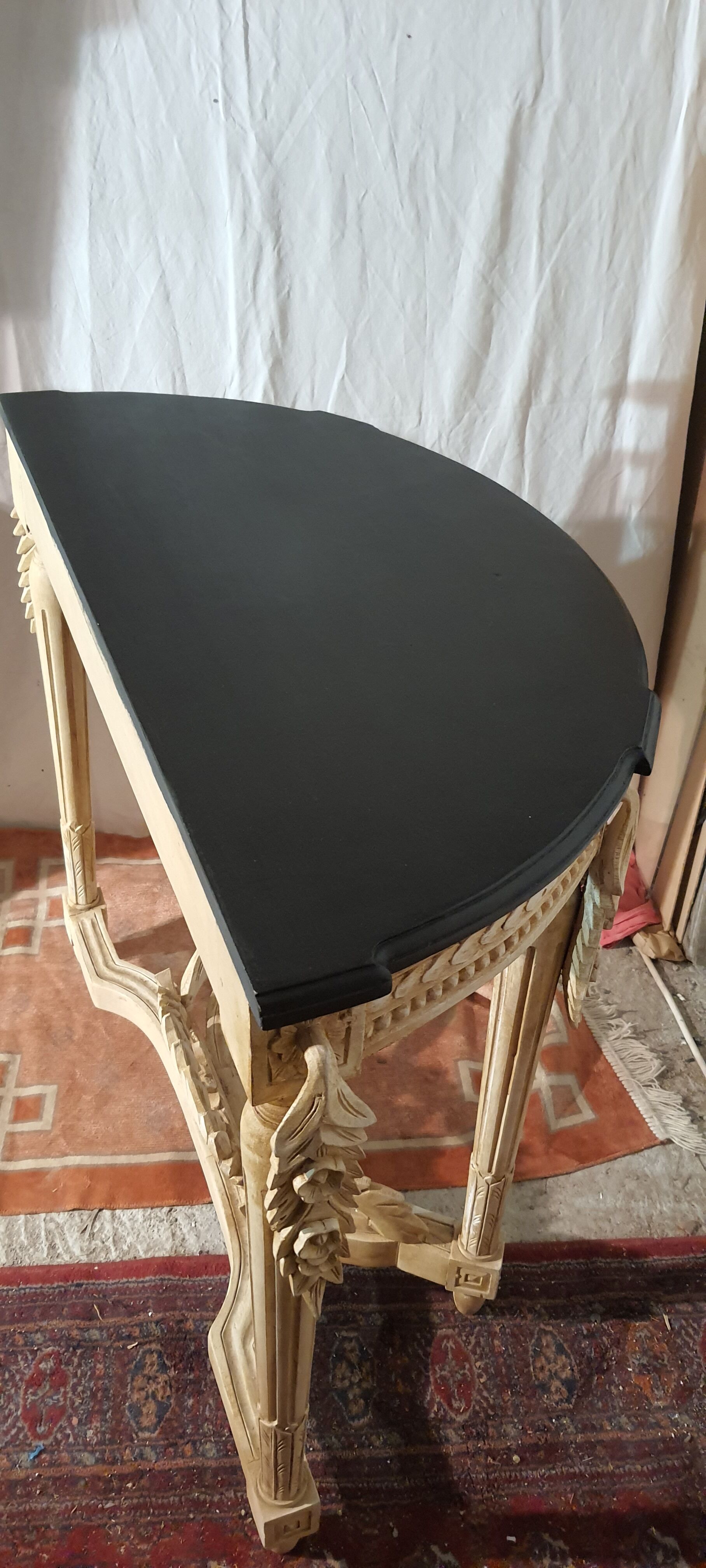 Painted console