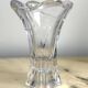 Petit vase corolle cristal de Bayel, design moderne épuré, déco de table ch