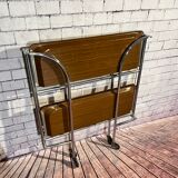 Vintage foldable service trolley