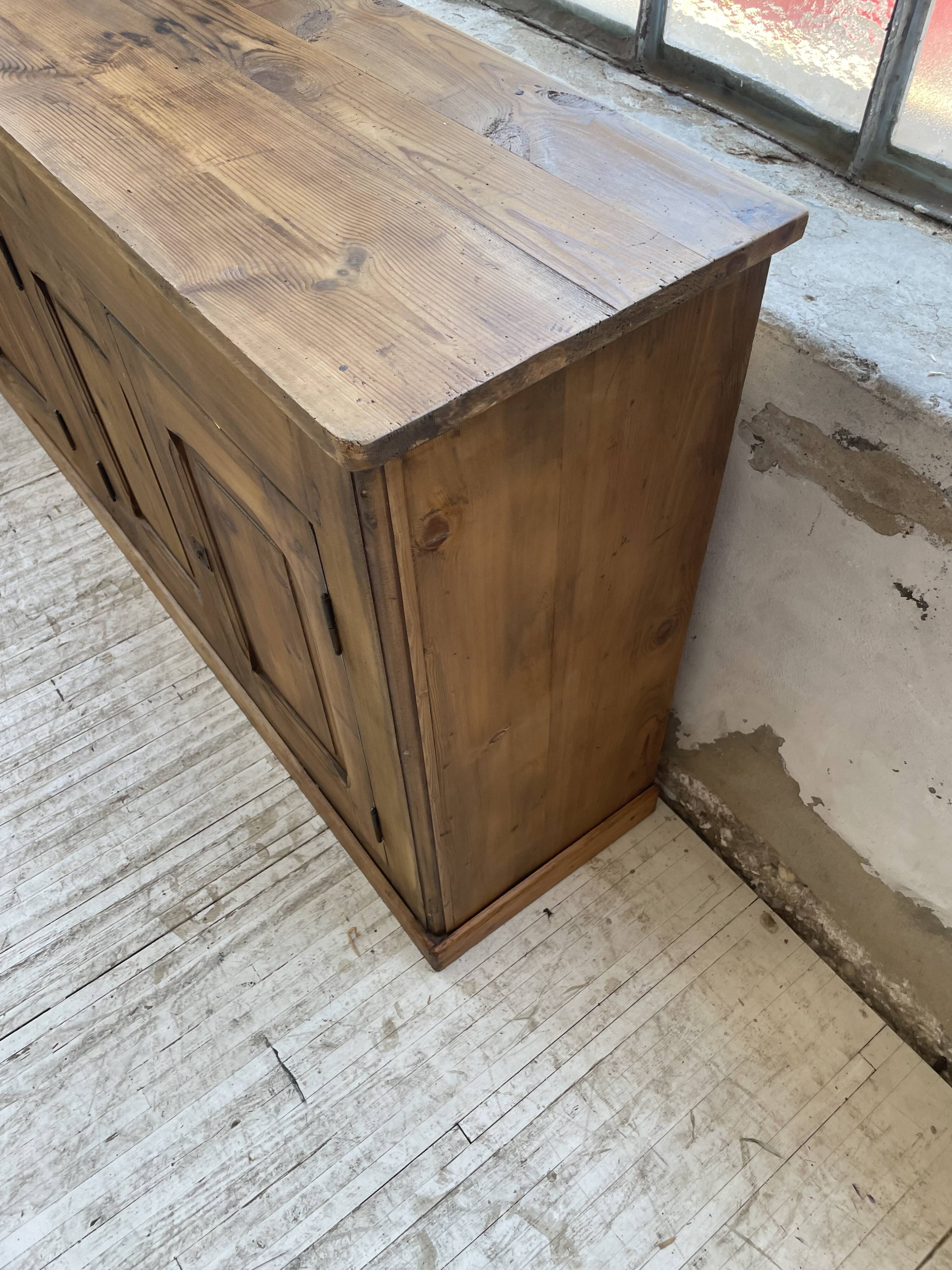 2m pine craft furniture sideboard