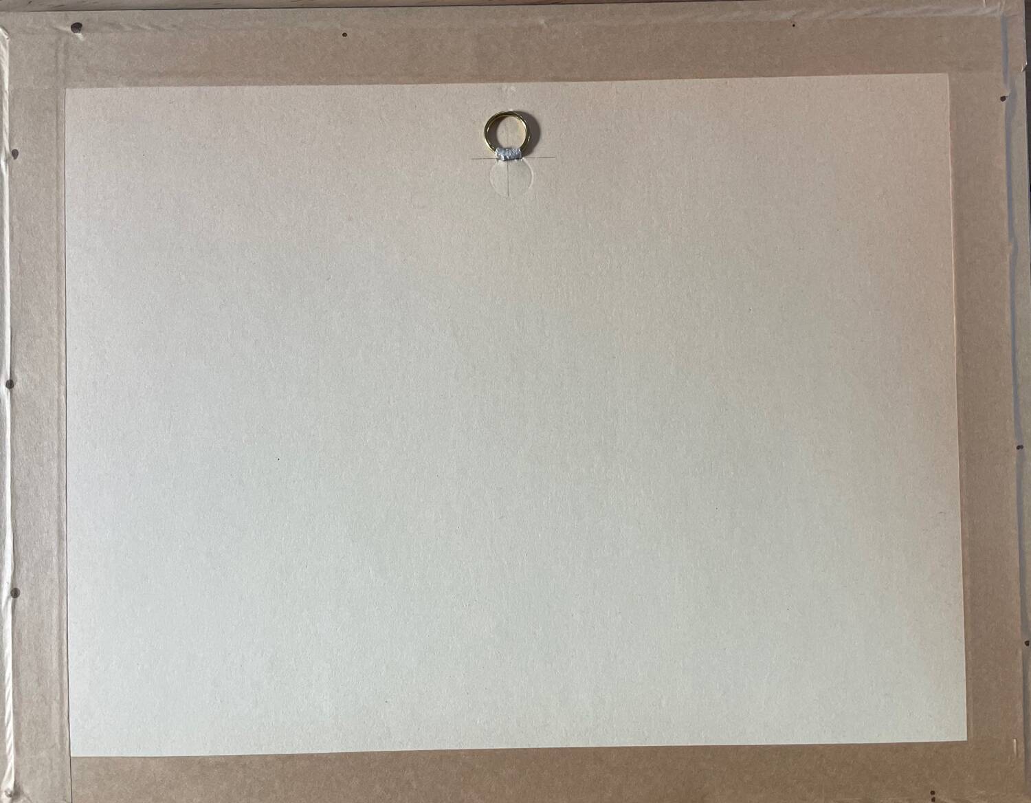 Watercolor painting, spring bouquet, framed.