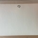 Watercolor painting, spring bouquet, framed.