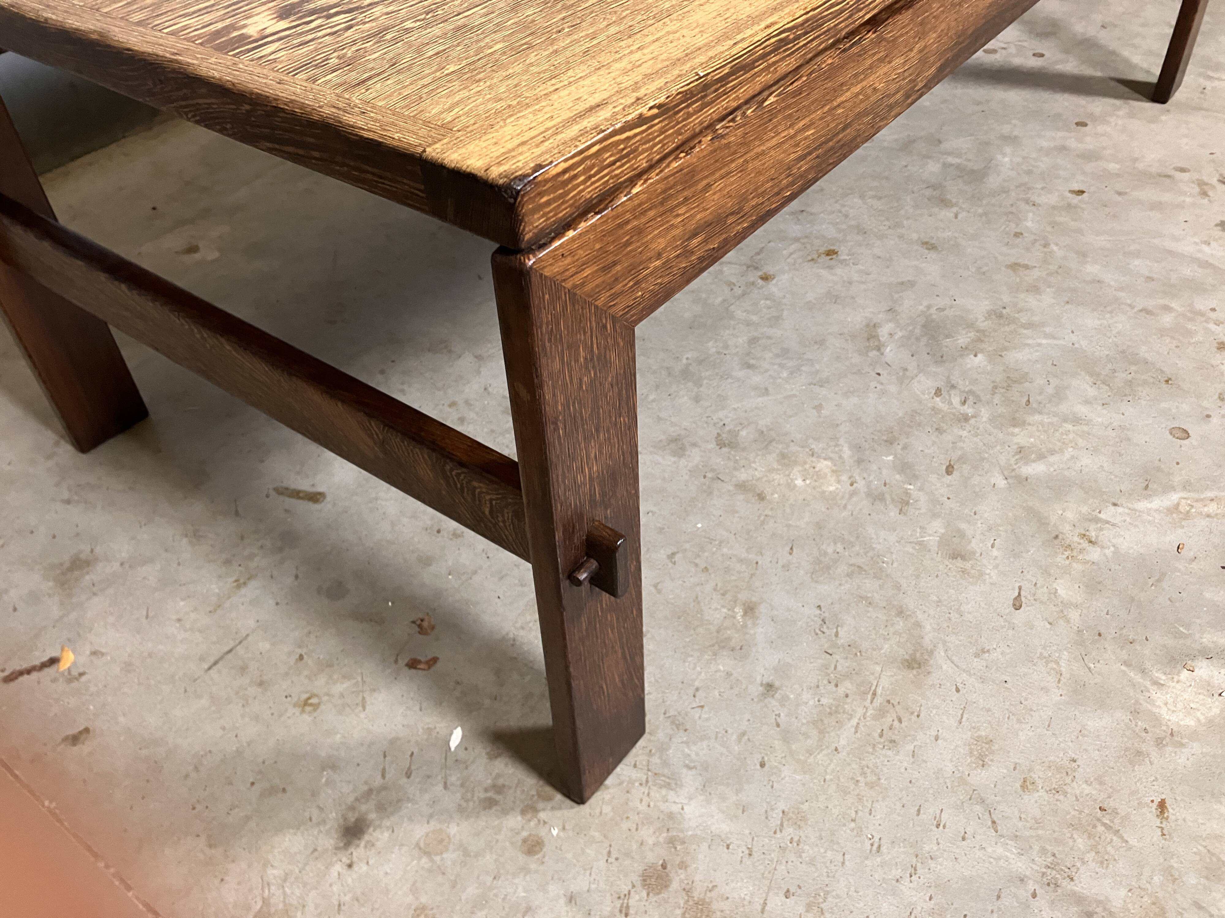 Wenge coffee table Mid Century