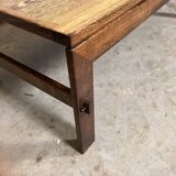 Table basse en wengé Mid Century