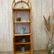 Vintage rattan floor