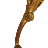 Antique style wall console Italy gilded wood