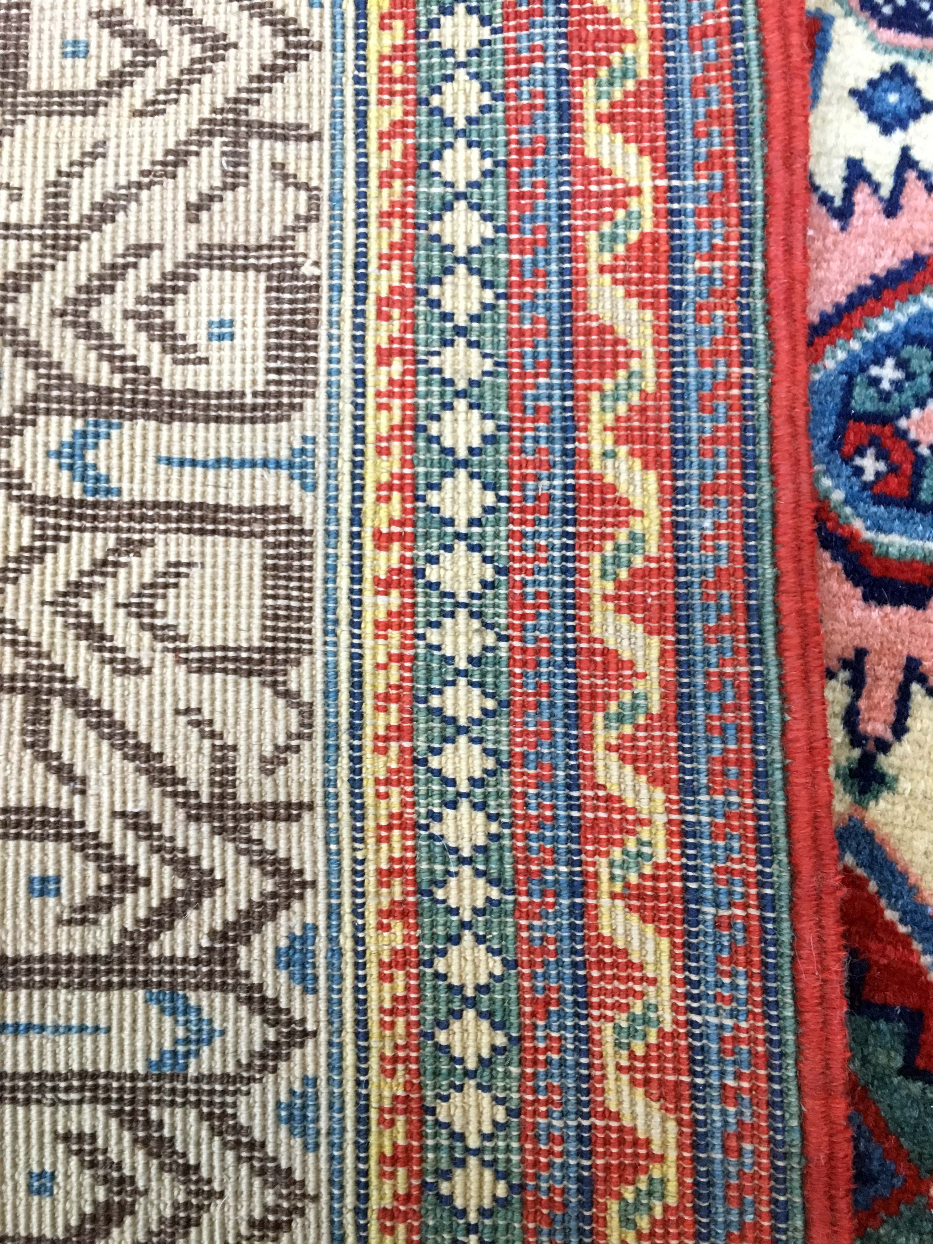 Hand made oriental rug: former Shirvan Perepedil 180 x 110 cm around 1930.