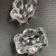Daum France, Pair of Crystal Salt Cellars