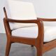 Lounge chair by Juul Kristensen and danich teak lounge chair, set of 2