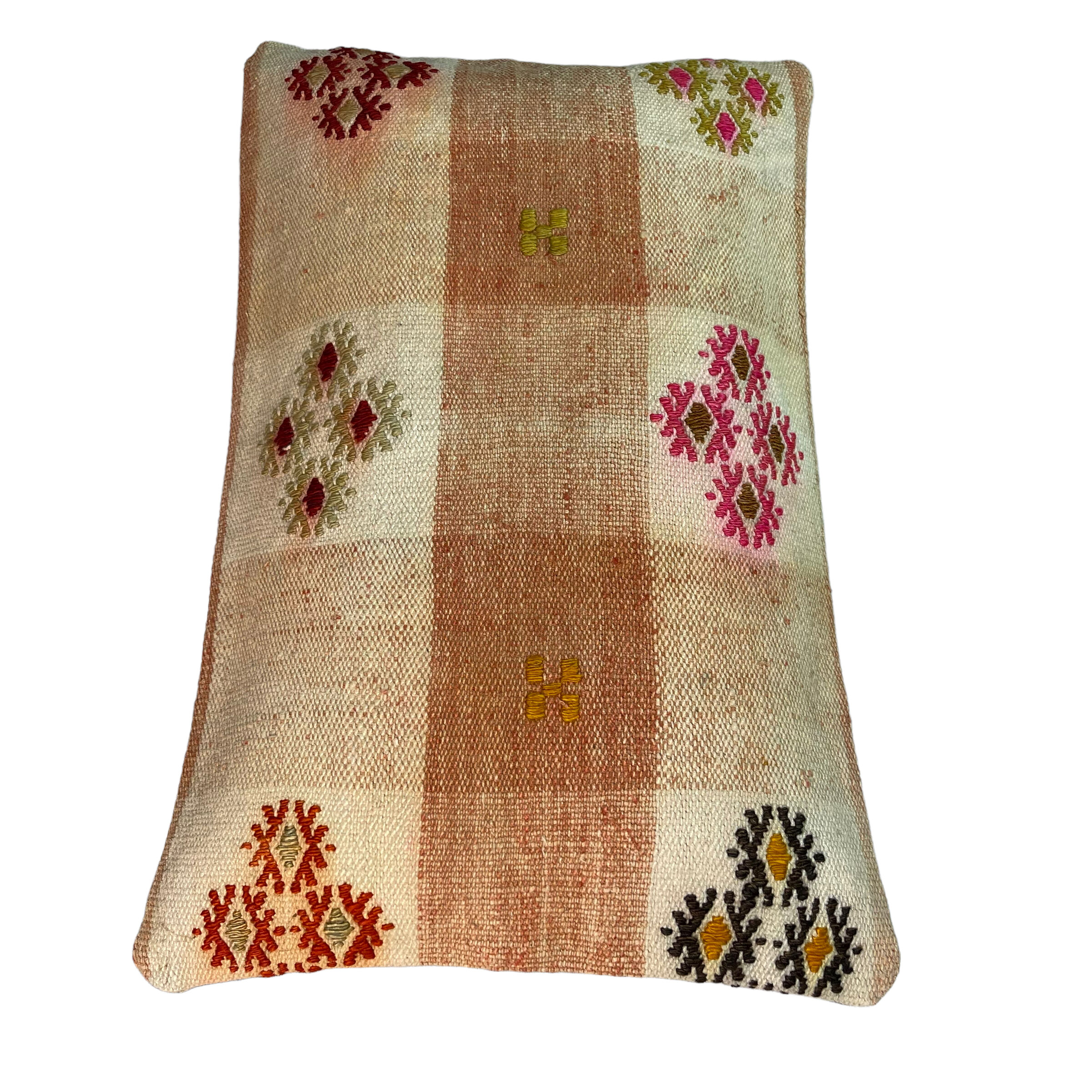 Turkish handmade cushion cover , 30 x 50 cm