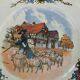 Alsatian plates Obernai earthenware Sarreguemines