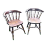 Lot of two CTC-stamped saloon chairs