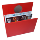 Porte-revue bois rouge
