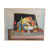 Oil on canvas - still life, large format