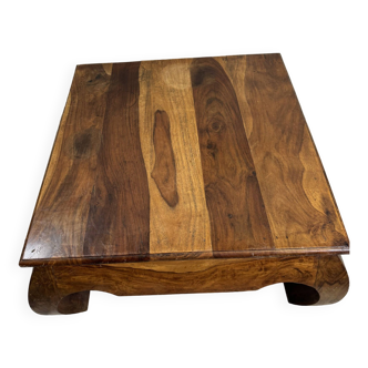 Table basse en bois d'acacia