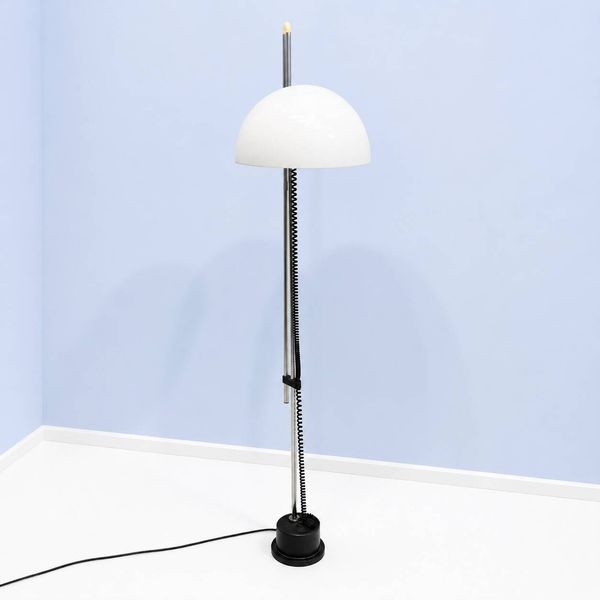 Lampadaire italien Space Age par Carlo Santi pour Kartell, vers 1970