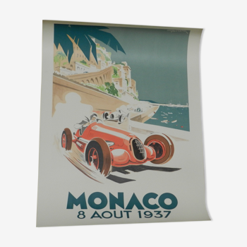Poster Monaco Grand Prix of 1937 -