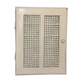 Vintage wall toilet cabinet with canning