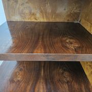 Art Deco dressing tables in walnut and light walnut