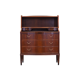 Walnut secretary, Danish design, 60s, made in Denmark