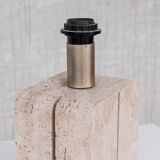 Italian Travertine Mid-Century Table Lamp (Up to 2 available)