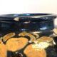 Glazed ceramic round vase Léon Elchinger