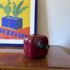 Space age red Ice Bucket, Guzzini Italy, ca. 1970s