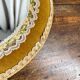 Miroir vintage jaune