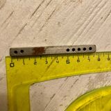 Brass door handles and plates