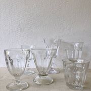 Lot of old glasses
