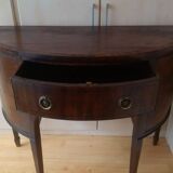 Table d'Entrée Demi-Lune Antique Maple & Co