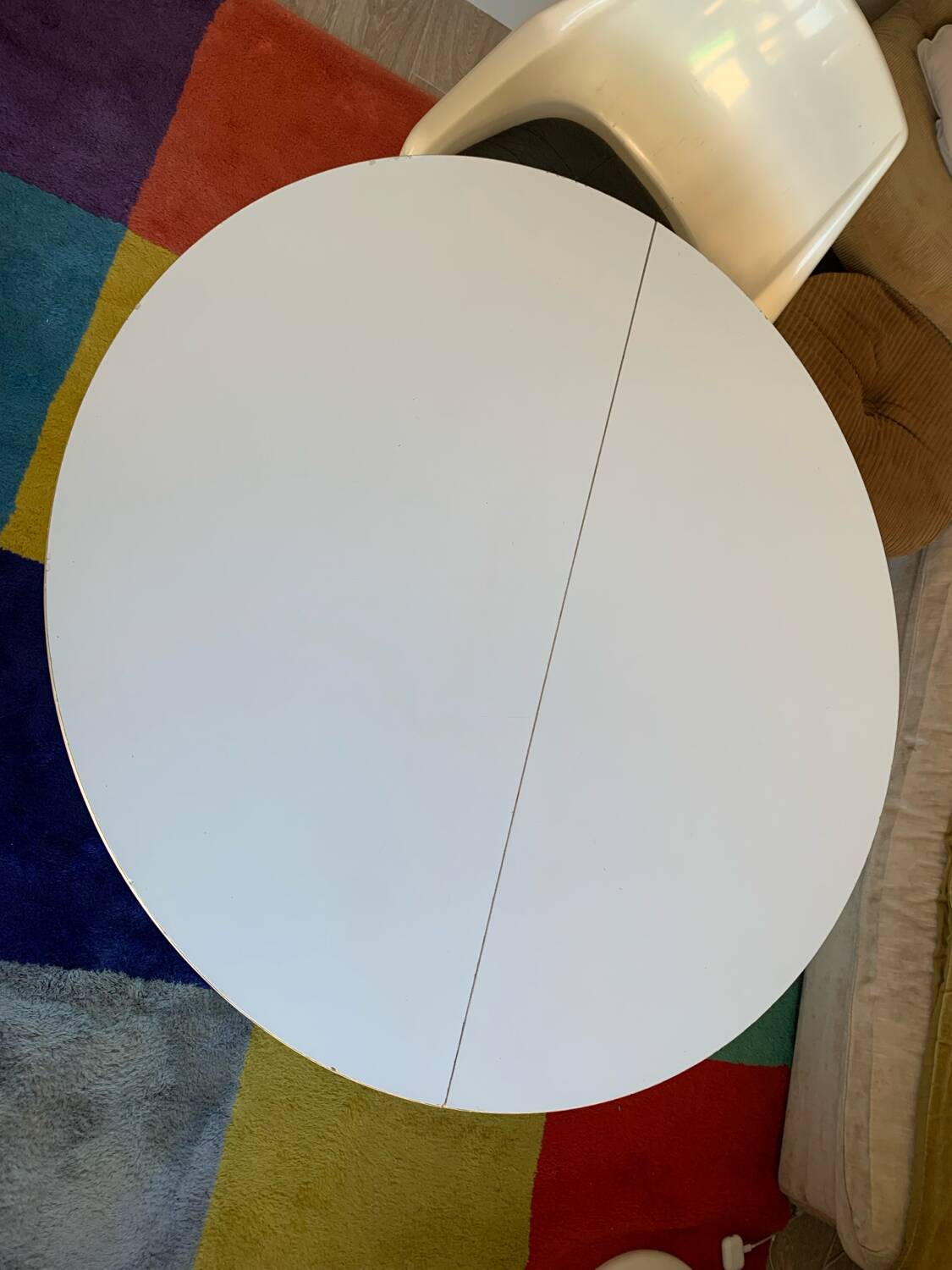 70s retractable coffee table