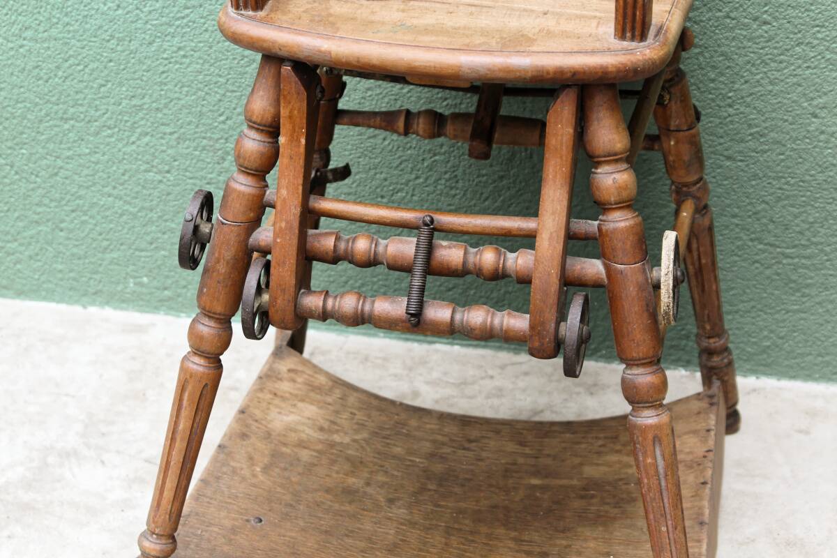 Baby high chair, early 20th century