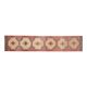 Turkish runner, vintage Oushak wool runner, geometric 70s runner 78x411