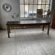 Table de ferme pin noire 250 cm