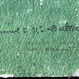 Painting "Bord de l'Ouche" (Côte d'Or) signed by Auguste Drouot Watercolor