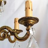 5-light bronze chandelier