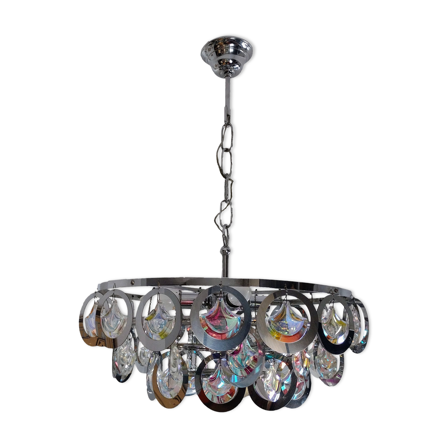 Sciolari 70's chandelier