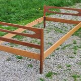 Vintage 50s oak daybed